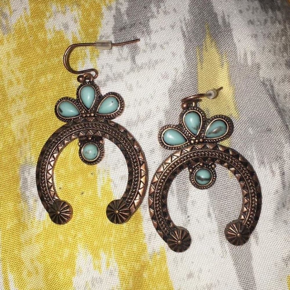 Squash Blossom earrings